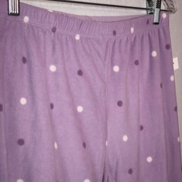 Charter Club Cozy Fleece Printed Pajama pants - Picture 4 of 8